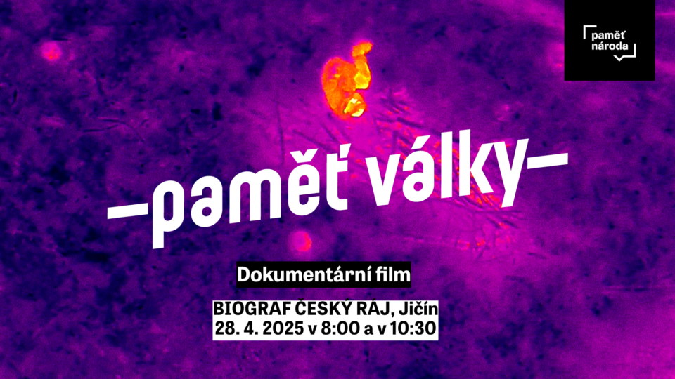 Promítání filmu Paměť války