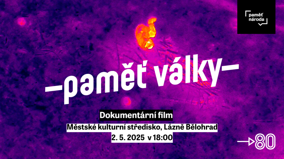 Promítání filmu Paměť války